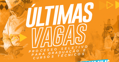 Vestibular últimas Vagas 2018.1