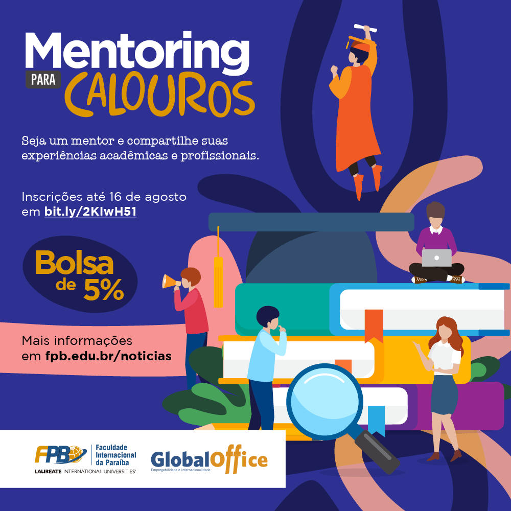 Selecionados programa de Mentoring para Calouros 2019.2