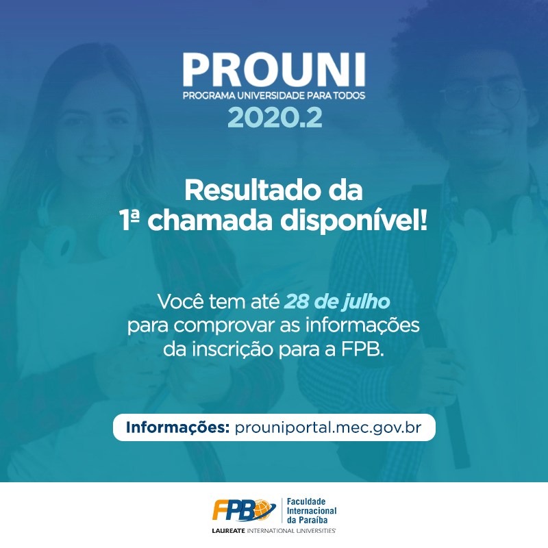 Pré-seleção PROUNI FPB