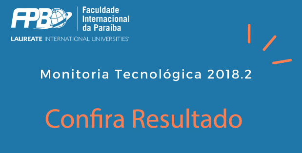 Monitoria Tecnológica 2018.2